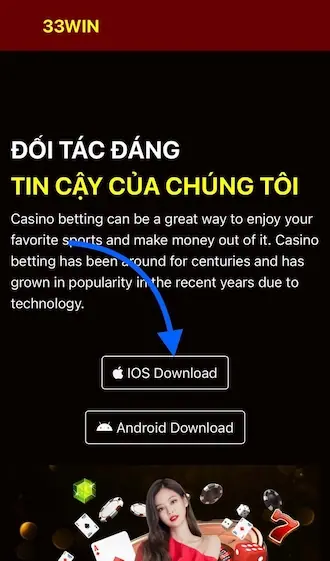 Bước 2 tải app về điện thoại Ios