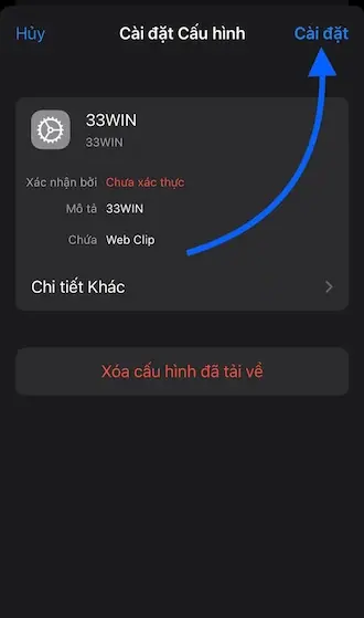 Bước 4 tải app về điện thoại Ios