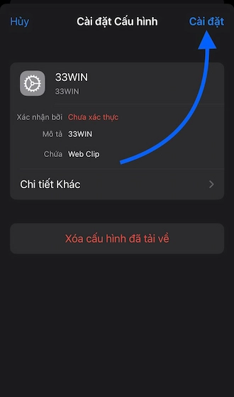 Cách Tải App 33WIN Về Điện Thoại iOS